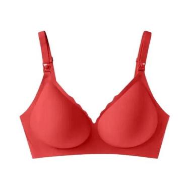 Imagem de Sutiã De Amamentação Ultra Fino E Sem Costura Para Mulheres Grávidas, 