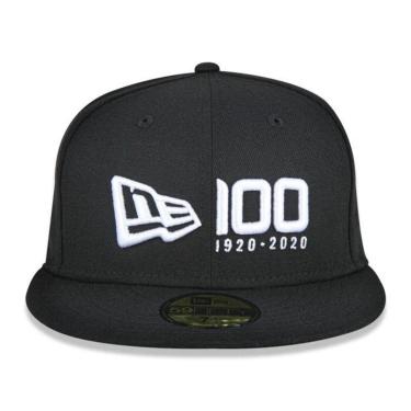 Imagem de BONÉ NEW ERA 5950 COMEMORATIVO 100 ANOS NEV21BON161 PRETO-Masculino
