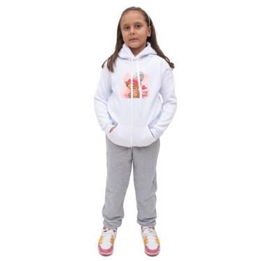 Imagem de Conjunto Infantil Moletom Flanelado Estampa Ursinho Menina-Feminino