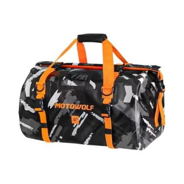 Imagem de Bolsa Traseira Impermeável Para Motocicleta 20L-100L, Mochila De Viage