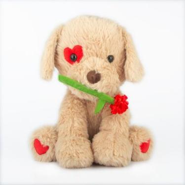 Imagem de PELUCIA URSO/CACHORRO C/FLOR 30CM BRINK+