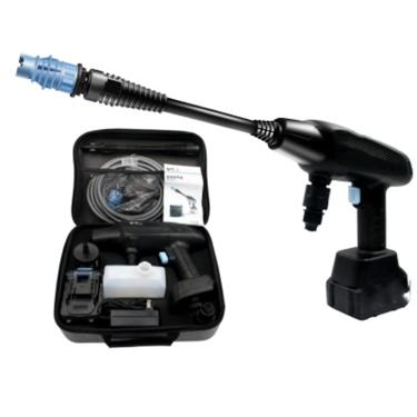 Imagem de Máquina de lavar carro sem fio, pistola de água recarregável portátil no carro, alimentada por bateria de lítio de grande capacidade, o bico pode ser ajustado livremente, adequado para limpeza diária