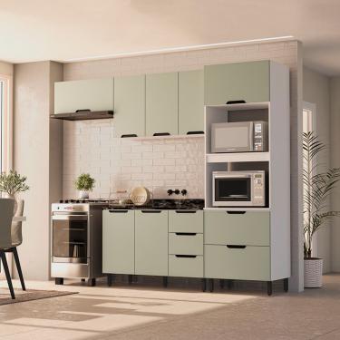 Imagem de Cozinha Modulada 4 Peças sem Tampo Maeena Politorno