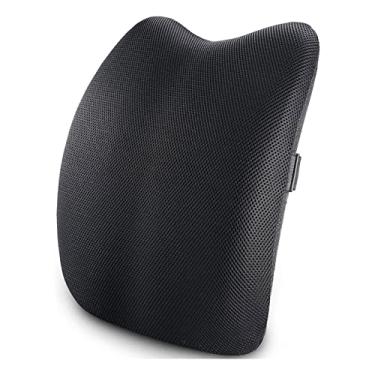 Imagem de Almofada para as costas Feiyx – Almofada de suporte lombar de carro de espuma viscoelástica – usada para assentos de carro, cadeiras de escritório, poltronas reclináveis, sofás, etc.