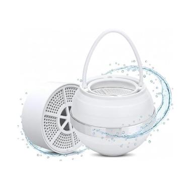 Imagem de Filtro de banho para banheira - Filtro de água de banheira com proteção contra respingos, remove cloro, cloraminas e subprodutos, 2.500 galões, filtro de água de banho adequado para bebês e aqueles