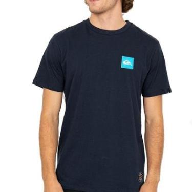 Imagem de Camiseta Quiksilver Emb Square PS SM26 Masculina-Masculino