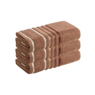 Imagem de Kit 3 Toalhas Banhão Karsten Lumina  86x150cm com Toque Aveludado, Mar