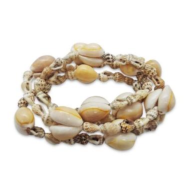 Imagem de Guia de Conchas com Búzios para Proteção Contra o Mal 50 cm - Neilomar