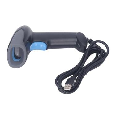 Imagem de Garosa Leitor de Código de Barras 2D, Design Ergonômico, Decodificador de Alto Desempenho, Compacto e Portátil, Ideal para Ambientes de Logística e Varejo