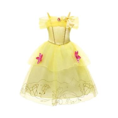 Imagem de Fantasia De Princesa Para Meninas, Elsa, Anna, Cinderela, Branca De Ne