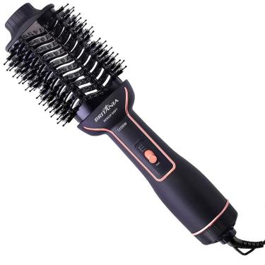 Imagem de Escova Secadora Britânia 1200W 3 em 1 Secagem Rápida 110v