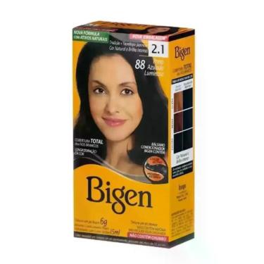 Imagem de Coloração em Pó 88 Preto Azulado Bigen