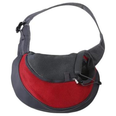 Imagem de Bolsa Canguru Transporte Pet Gato Cachorro Animais Estimaçao Confortav