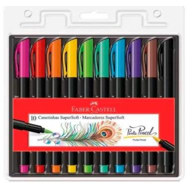 Imagem de Caneta faber brush 10un 150710soft - FABER CASTELL(3)