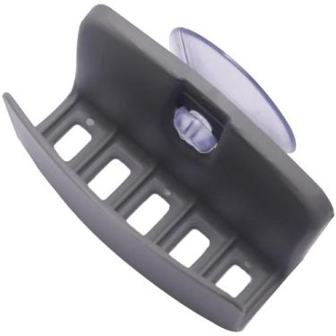Imagem de Suporte para Esponja de Pia com Ventosa Cinza Porta Bucha Cinquetti