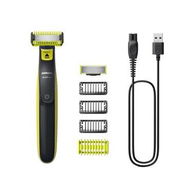 Imagem de Aparador e Raspador Para Rosto e Corpo Walita OneBlade Uso Molhado sem fio - QP2824/10