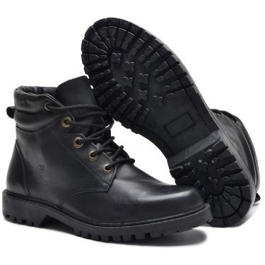 Imagem de Bota Adventure Coturno Tático Masculino Motociclista Couro 33 ao 48-Masculino