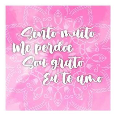 Imagem de Placa Decorativa Mandala Frase 20x30cm - Artsim Projetos Gráficos