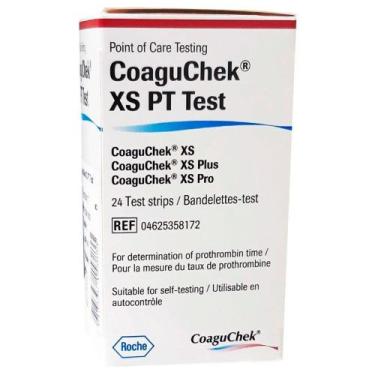 Imagem de Tiras Reagentes Coaguchek Xs PT Caixa com 24 Tiras - Roche