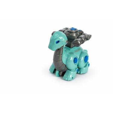 Imagem de Brinquedo Dinossauro Robô PETCAR Robodino Dispara ao Apertar Alavanca