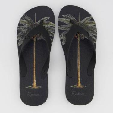 Imagem de Chinelo Reserva Palmeira Preto-Masculino