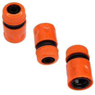 Imagem de KIT3 Conector Engate Rápido Mangueira Jardim Force Line LRJ - Acrel