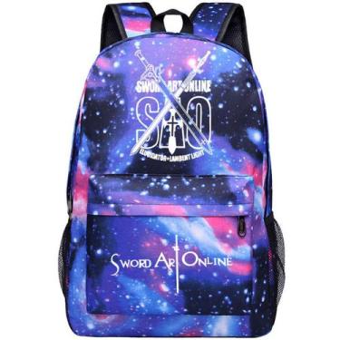 Imagem de Mochila Sword Art Online Kirito Yuuki Asuna para crianças - yiweisai