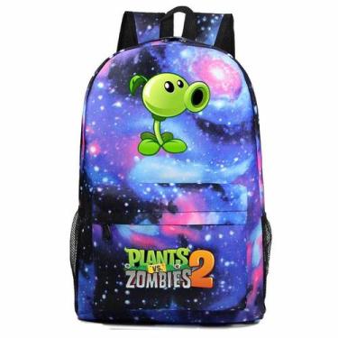 Imagem de Mochila escolar infantil Plants vs Zombies 3D Oxford - yiweisai