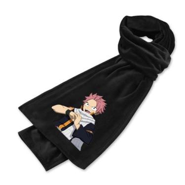 Imagem de Lenço Fairys Tails Natsus Anime Winter Pashmina Shawl 170x34cm - Yiwei