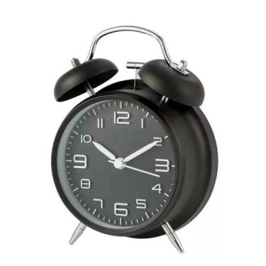 Imagem de Despertador Dual Bell Bedside Luminous para estudantes - Yiweisai