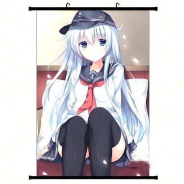 Imagem de Coleções de pôsteres de pintura de parede em tela Hibikis Anime - yiwe