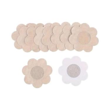 Imagem de Protetores De Mamilo Invisíveis Autoadesivos Sem Alças 100un. Descartá