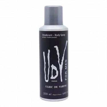 Imagem de Deodorant udv for men body spray 200ml - ULRIC DE VARENS