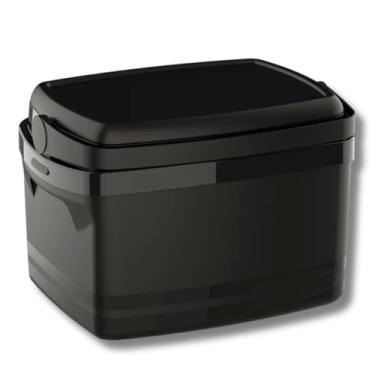 Imagem de Caixa Térmica 12 L Soprano Tropical – BPA‑Free, conserva gelo por até 13 h, acomoda 18 latas, alça retrátil, tampa com trava – ideal para praia, camping e pesca