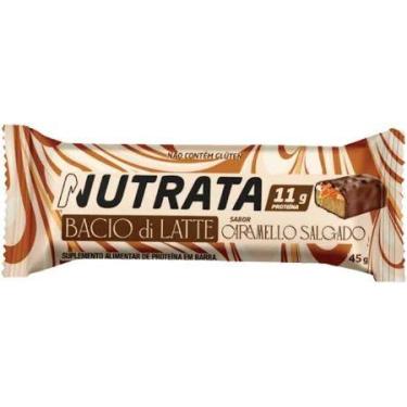 Imagem de Barra Proteica Nutrata Bacio Di Latte (40g) - Sabor: Caramello Salgado