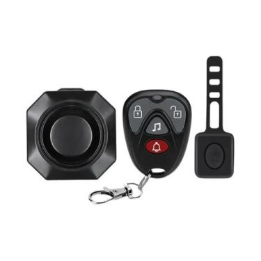 Imagem de Alarme Antifurto Para Moto E Bicicleta 113dB À Prova d'Água Com Contro