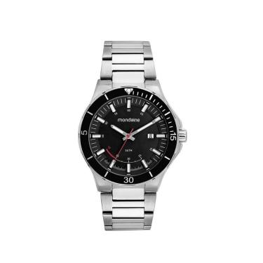 Imagem de Relógio Mondaine Masculino Prata Marcadores 3d 32758gomvne1-Masculino