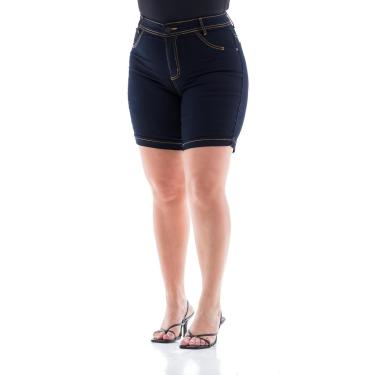 Imagem de Bermuda Jeans Feminina Arauto Slim Megaflex-Feminino