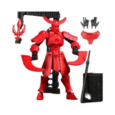 Imagem de Robô Articulado 3D Lucky 13: Boneco De Ação DIY E Brinquedo De Descomp