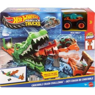 Imagem de Pista Hot Wheels - Desafio Da Colisão Do Crocodilo - MATTEL JJN45