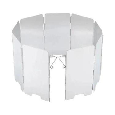 Imagem de Protetor De Vento Portátil Para Camping Em Liga De Alumínio E Aço Inox