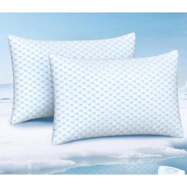 Imagem de Conjunto de espuma viscoelástica triturada Pillow Favocama King Size C