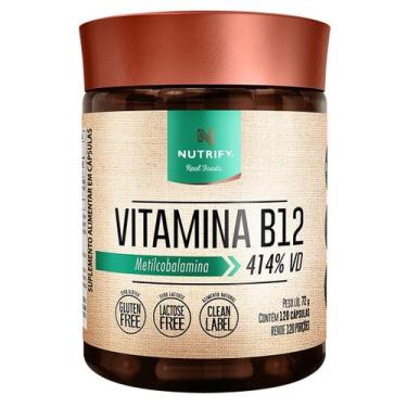 Imagem de Vitamina B12 - Nutrify 120 cápsulas