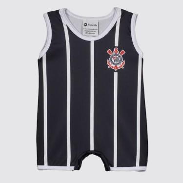 Imagem de Macacão Regata Infantil Corinthians - Torcida Baby, G