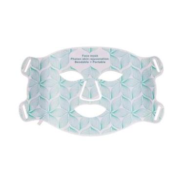 Imagem de Máscara Facial De LED Infravermelho De 7 Cores Para Terapia De Luz Ver