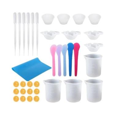 Imagem de Kit De Ferramentas Para Fazer Joias Em Resina DIY, Bastão De Mistura D
