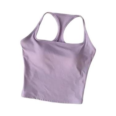 Imagem de Top De Pilates Feminino Com Efeito Push-Up, Respirável, Para Fitness, 