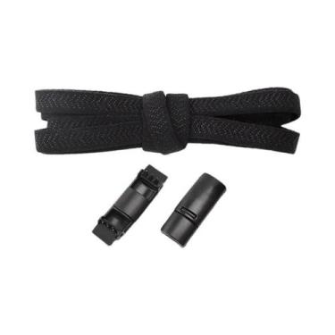 Imagem de Cadarços Magnéticos Sem Laço, Elásticos E Planos De Borracha Para Têni