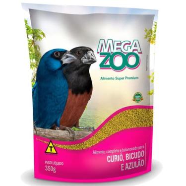 Imagem de Megazoo Curio, Bicudo E Azulão 350g Ração Extrusada