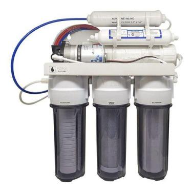 Imagem de Filtro Osmose Reversa 6 Estágios Consumo 300gpd Automatizado para resi